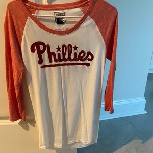 Phillies PINK 3/4 sleeve shirt